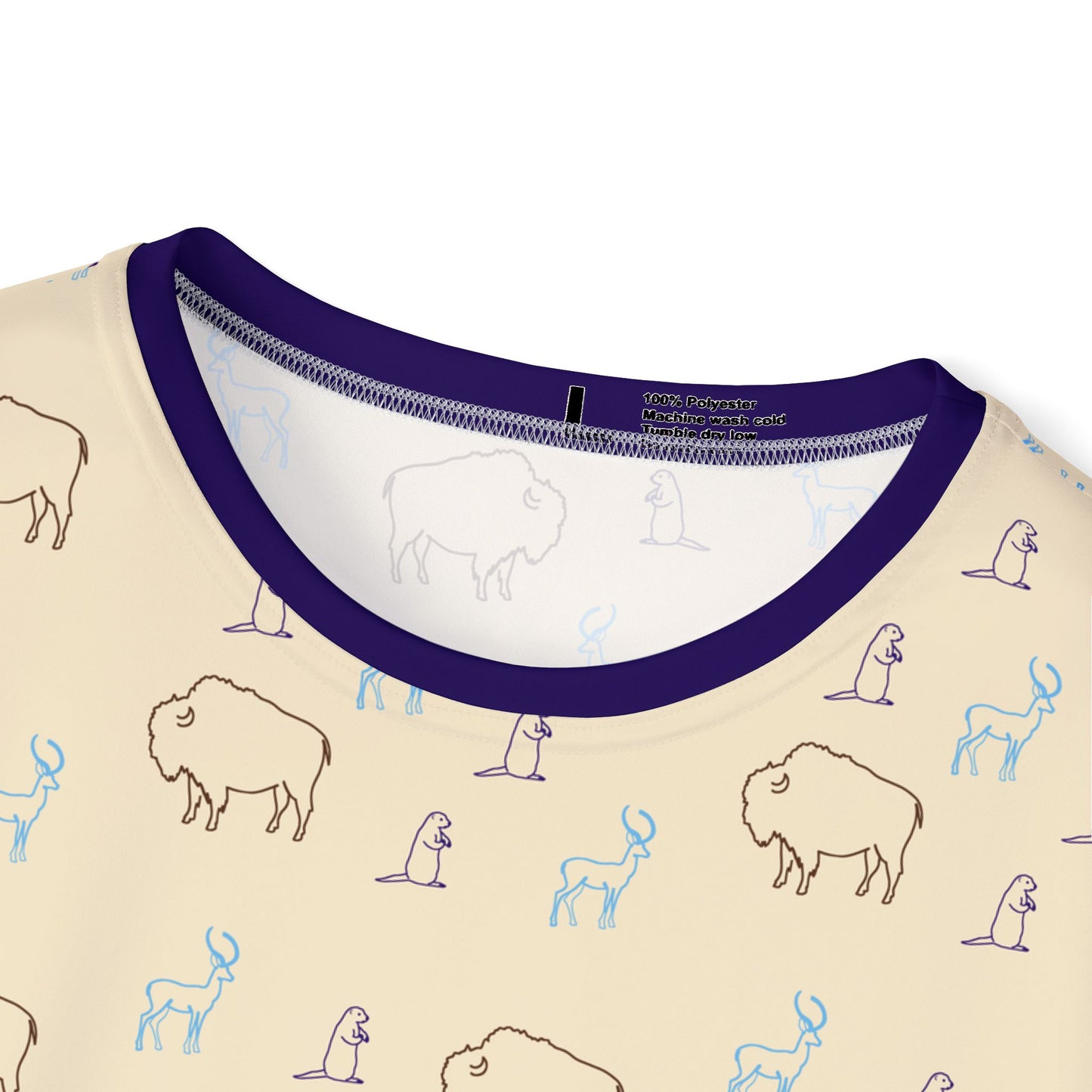 Sunset Prairie - Men's Athletic Tee - Wheat