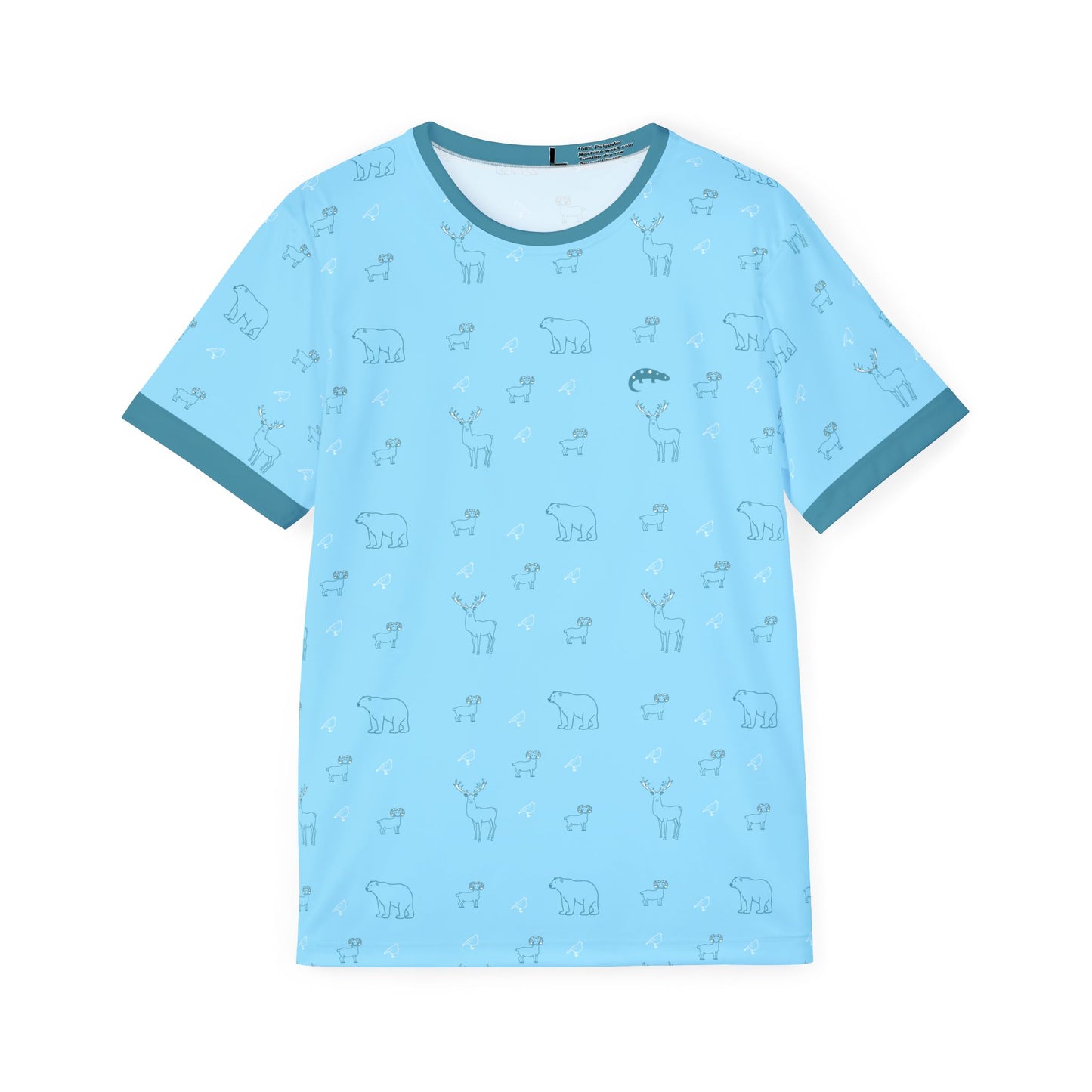 Frozen Tundra- Men's Athletic Tee - Ice