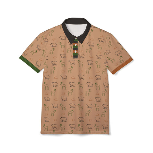 The North - Unisex Polo Shirt - Bark