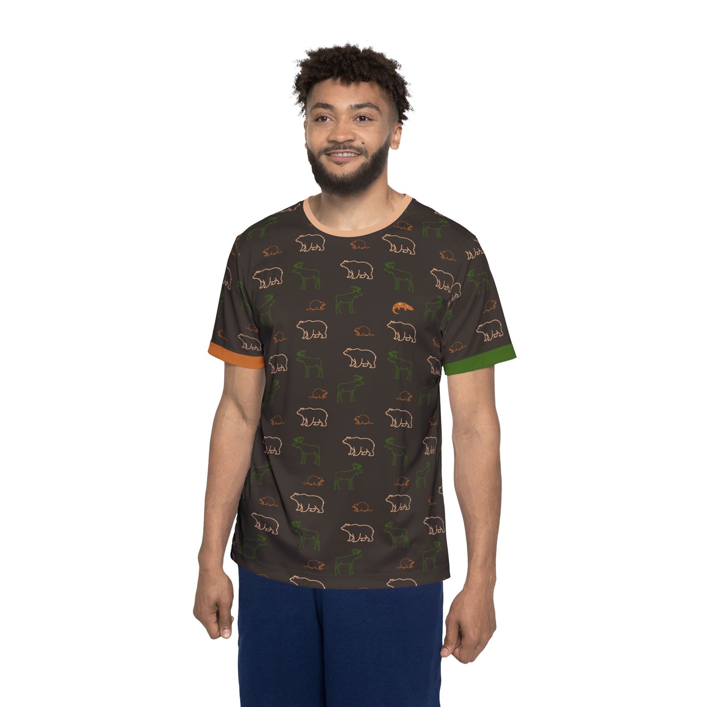The North - Men's Athletic Tee - Syrup