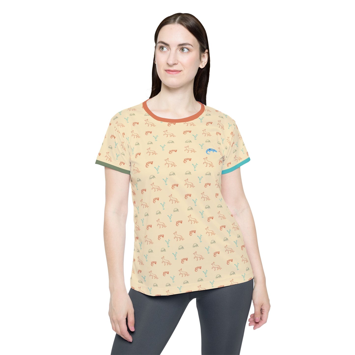 Arroyo  - Women's Athletic Tee - Sand