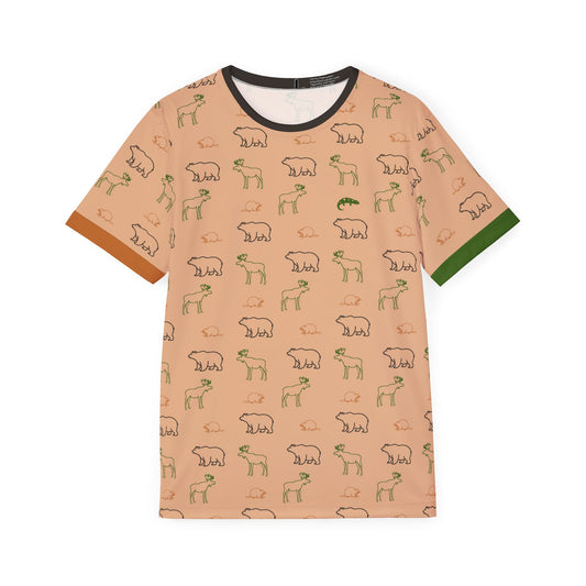 The North - Men's Athletic Tee - Bark