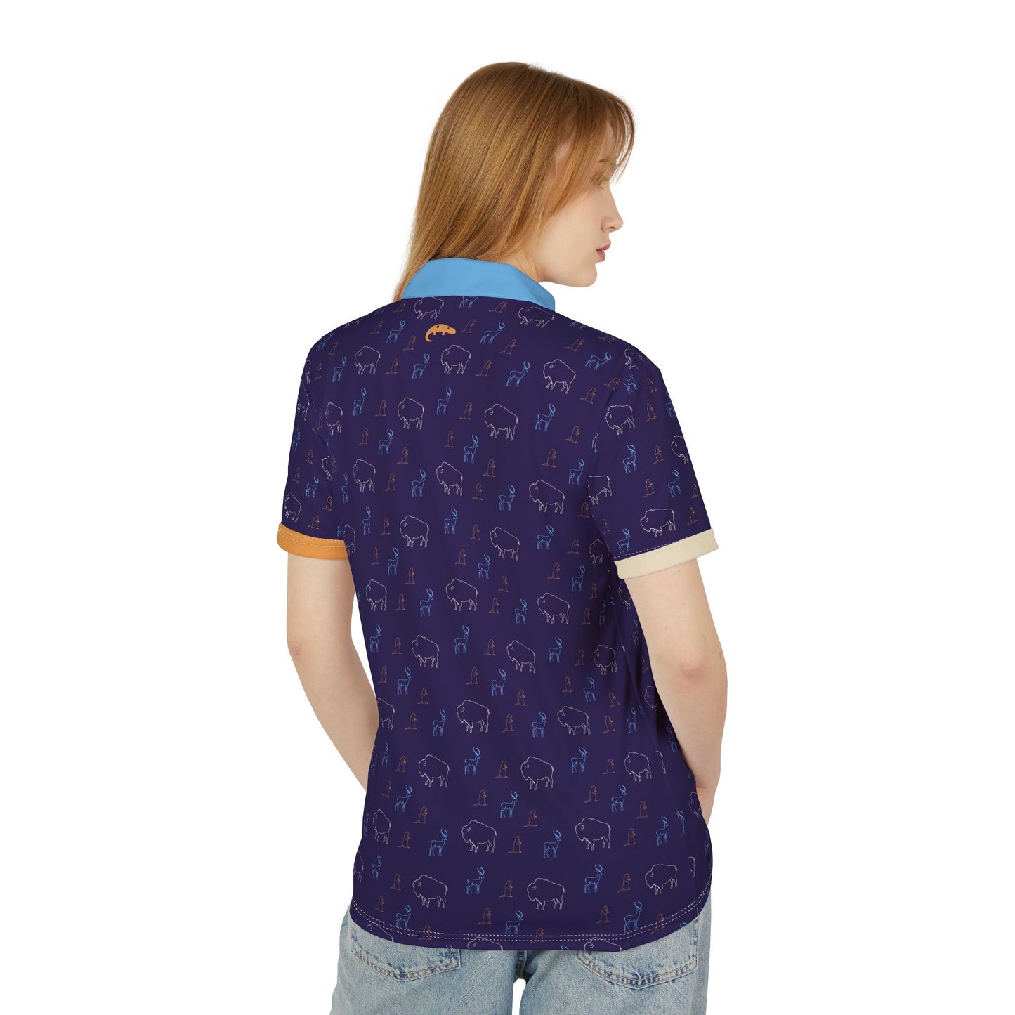 Sunset Prairie - Unisex Polo Shirt - Dusk