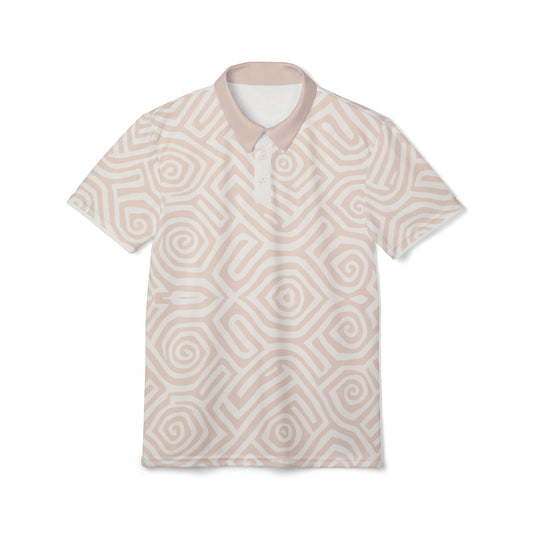 Pink Shell - Unisex Polo Shirt