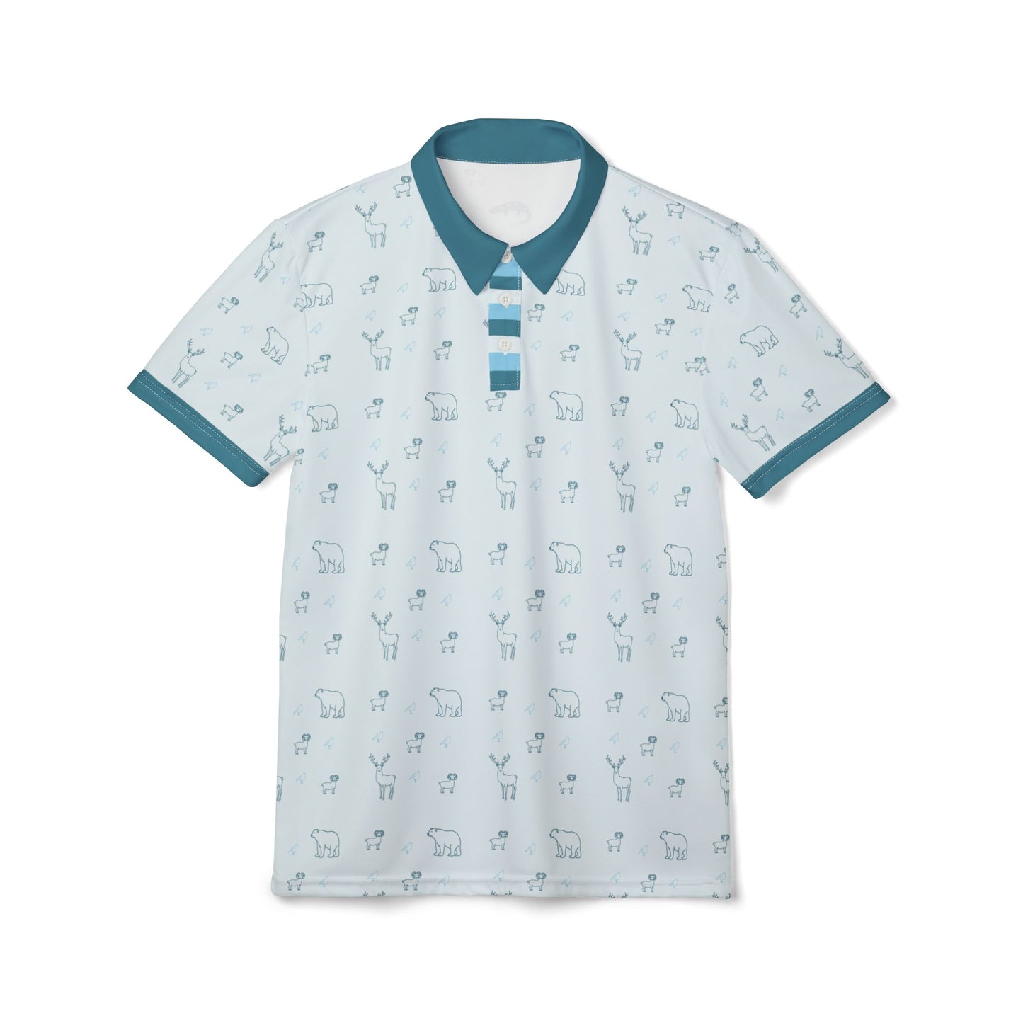 Frozen Tundra - Unisex Polo Shirt - Snow