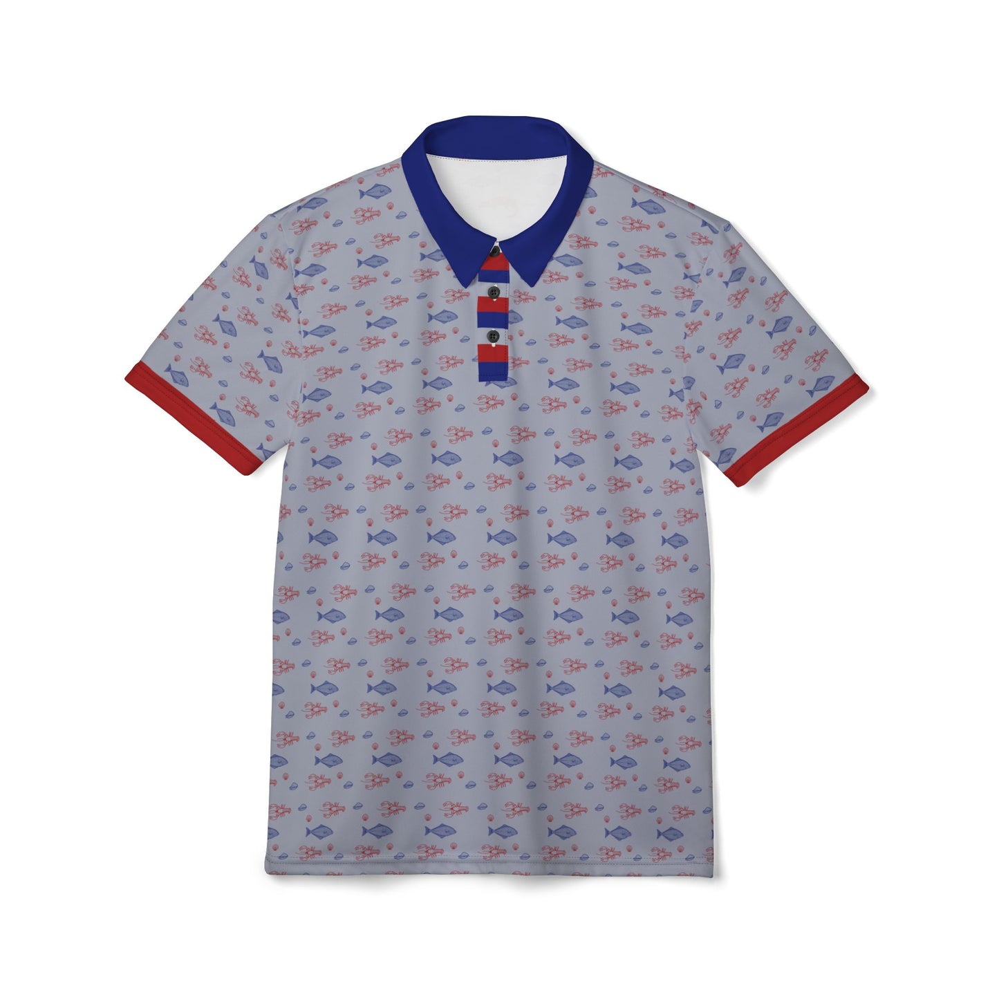 Lobster Shack - Unisex Polo Shirt - Steel