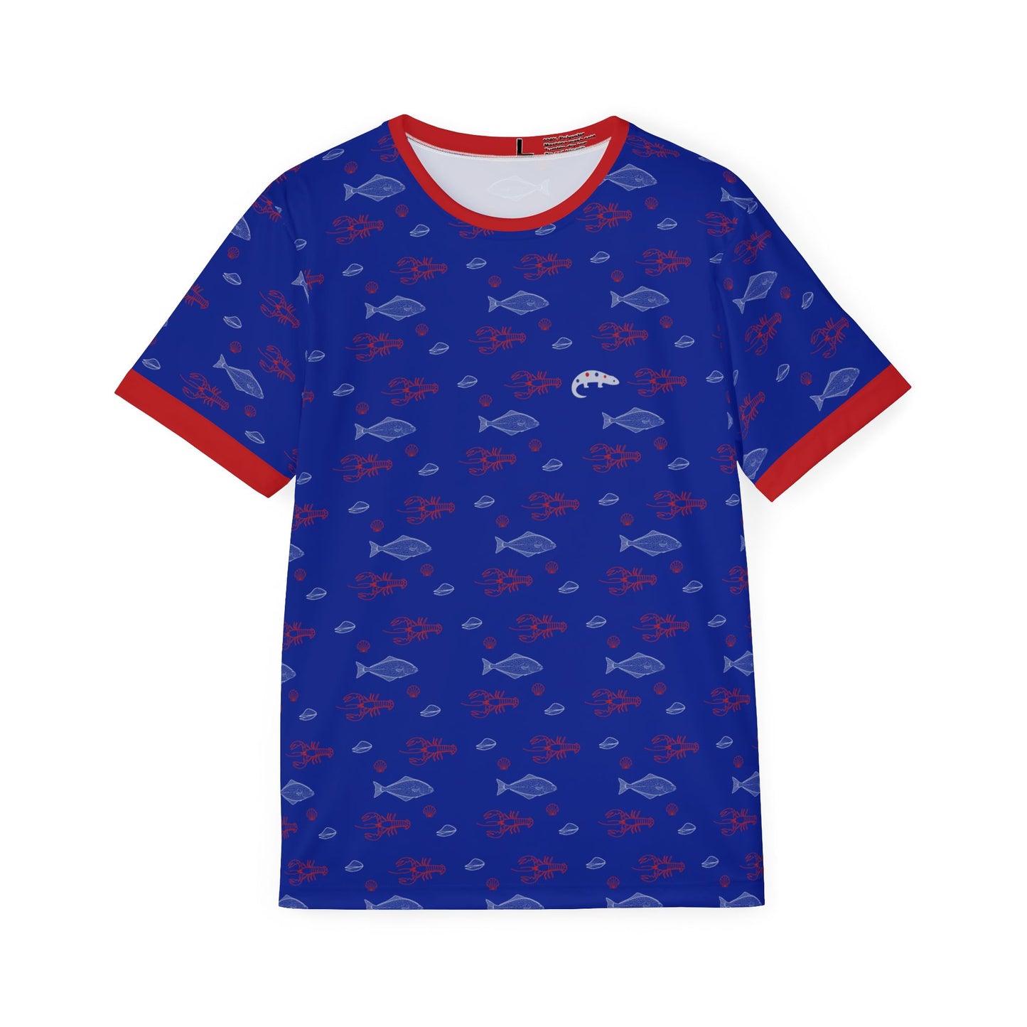 Lobster Shack - Men's Athletic Tee - Blue