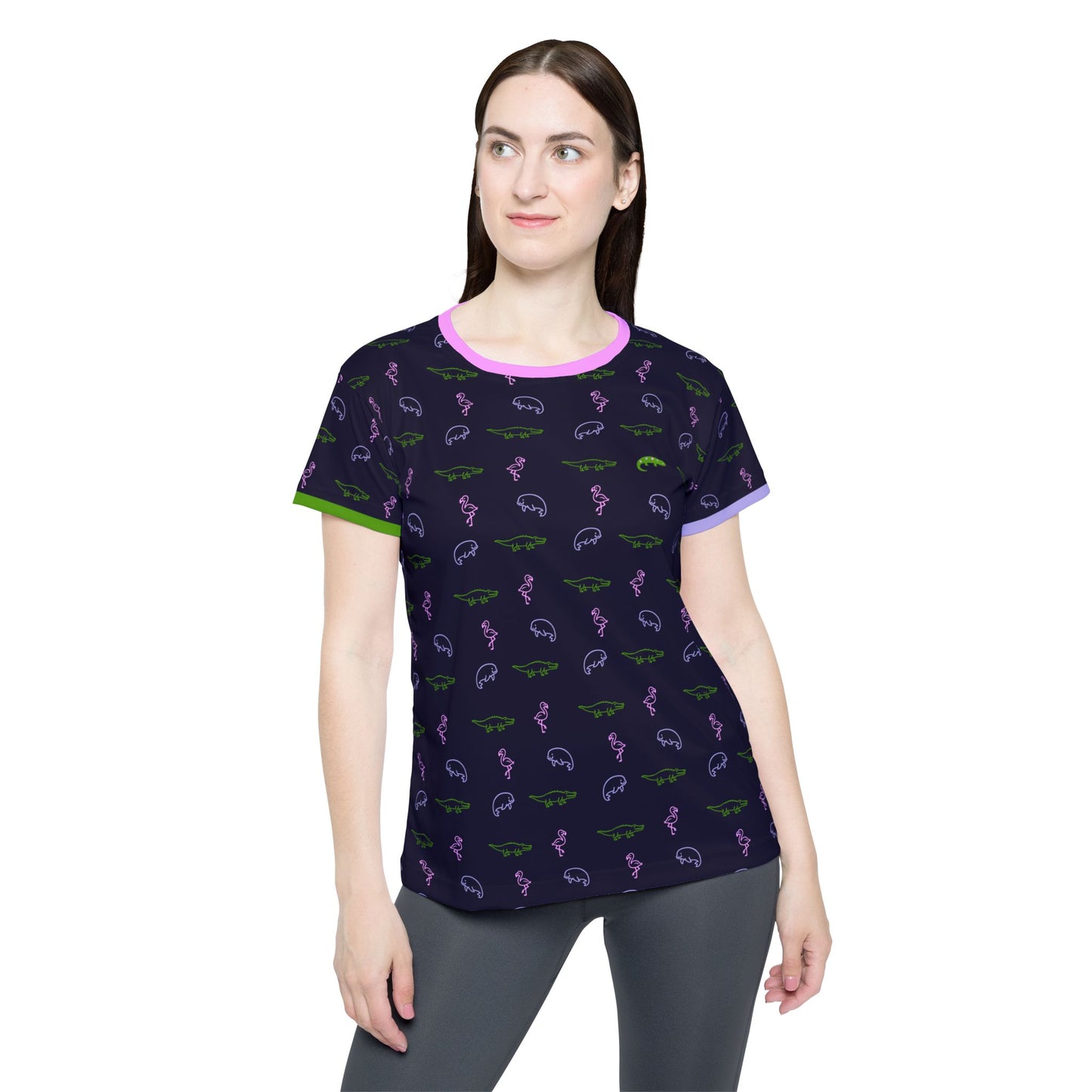 Mangrove - Women's Athletic Tee - Dark