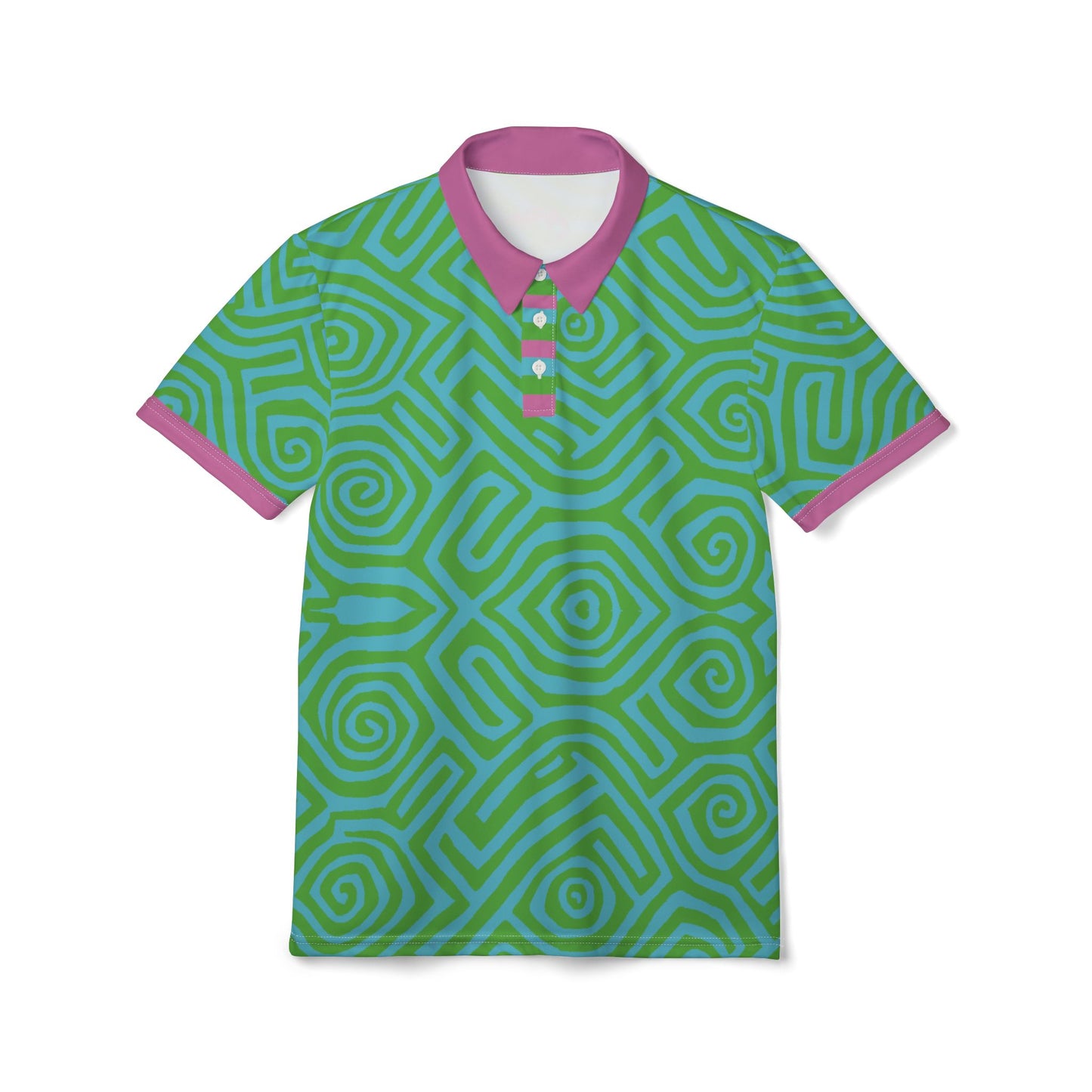 Pink Shell - Unisex Polo Shirt - Classic Alts