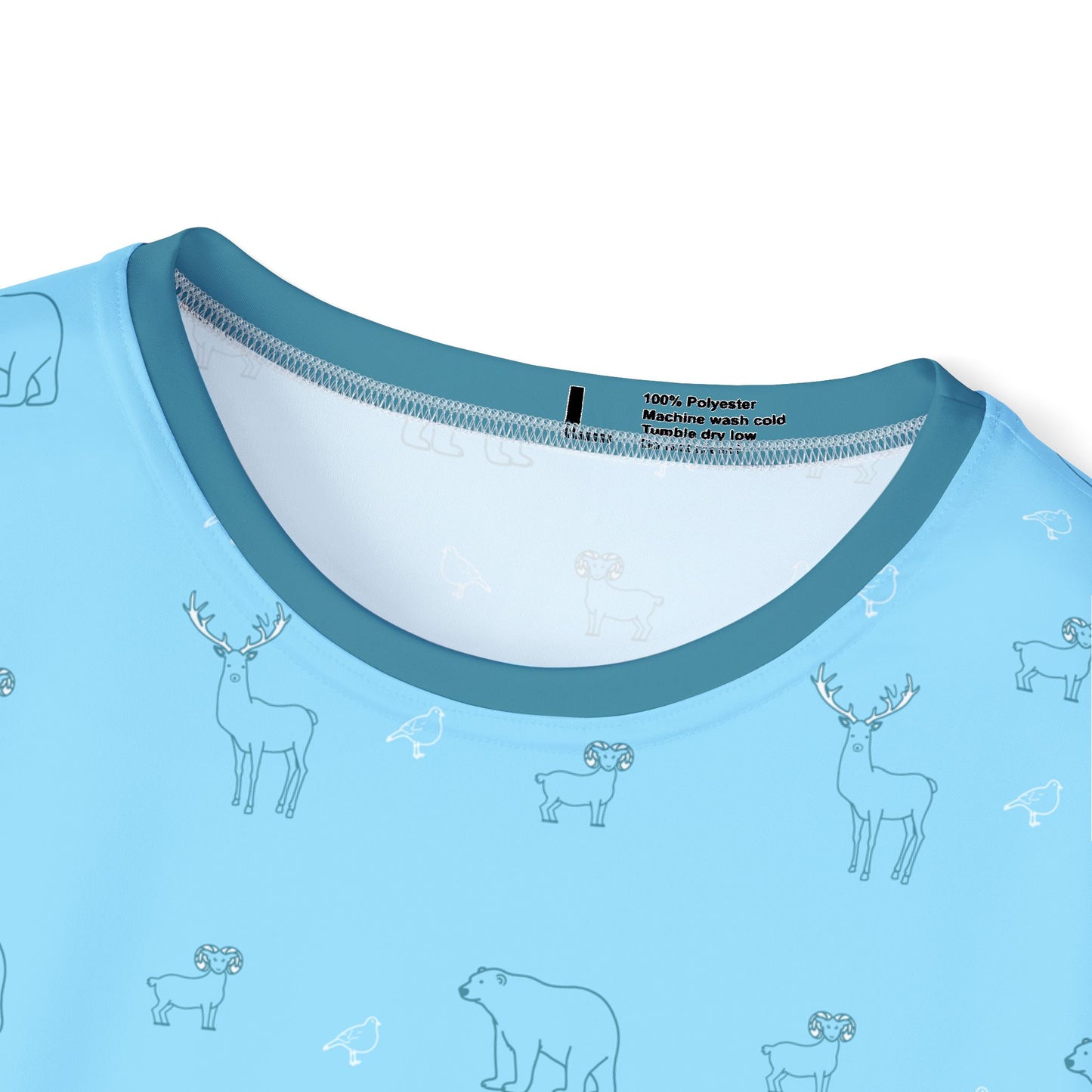 Frozen Tundra- Men's Athletic Tee - Ice