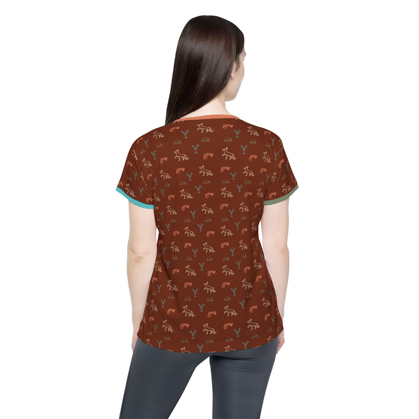 Arroyo  - Women's Athletic Tee - Red Clay