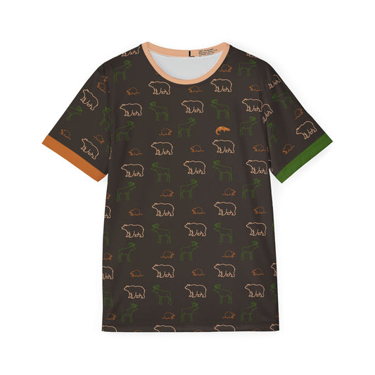 The North - Men's Athletic Tee - Syrup