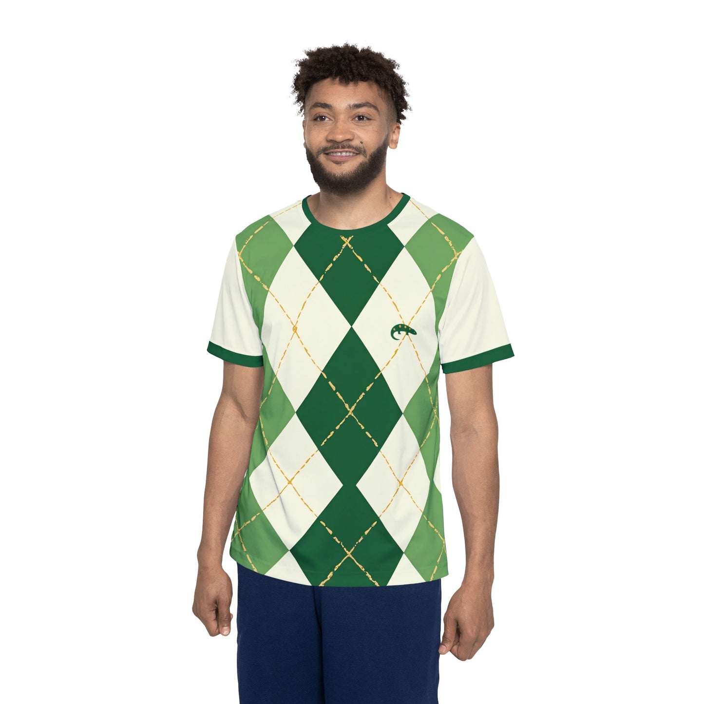 Masters of the Game - Argyle Men's Athletic Tee