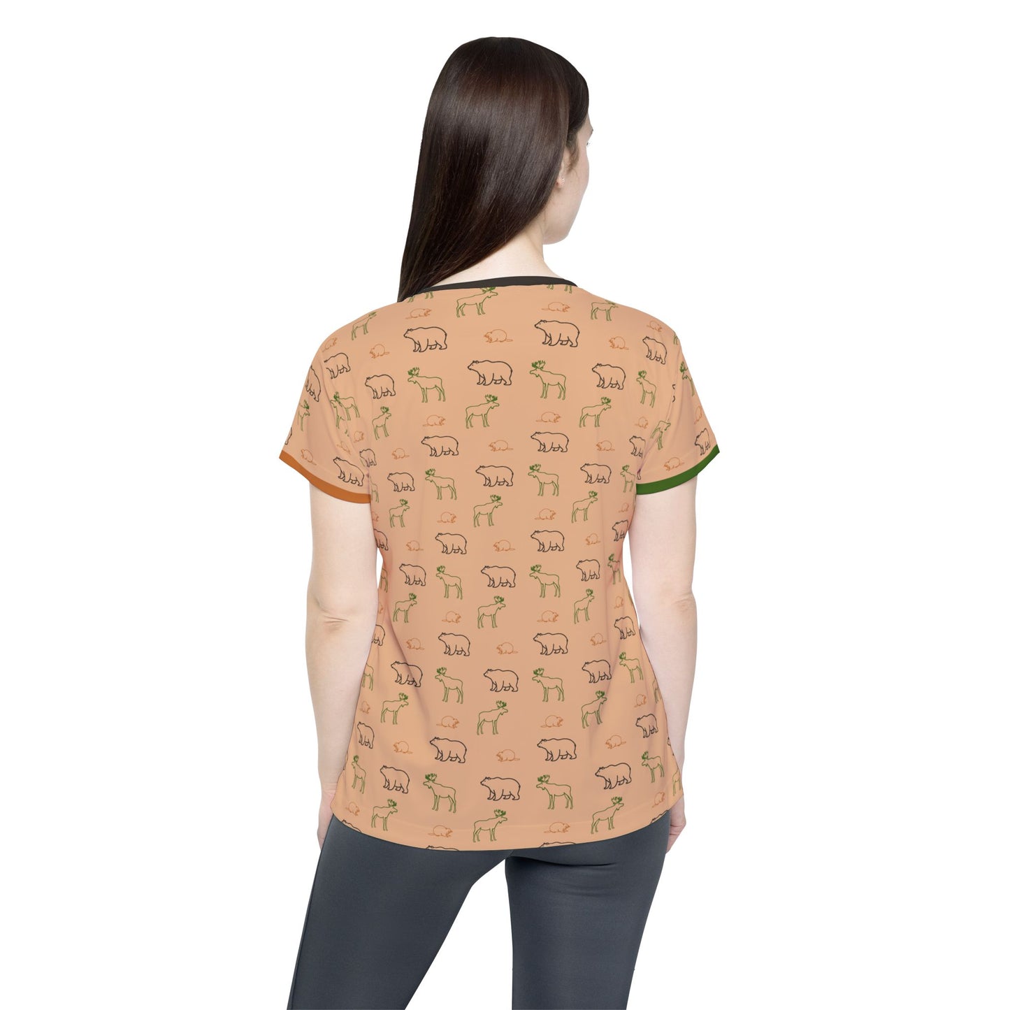 The North - Women's Athletic Tee - Bark