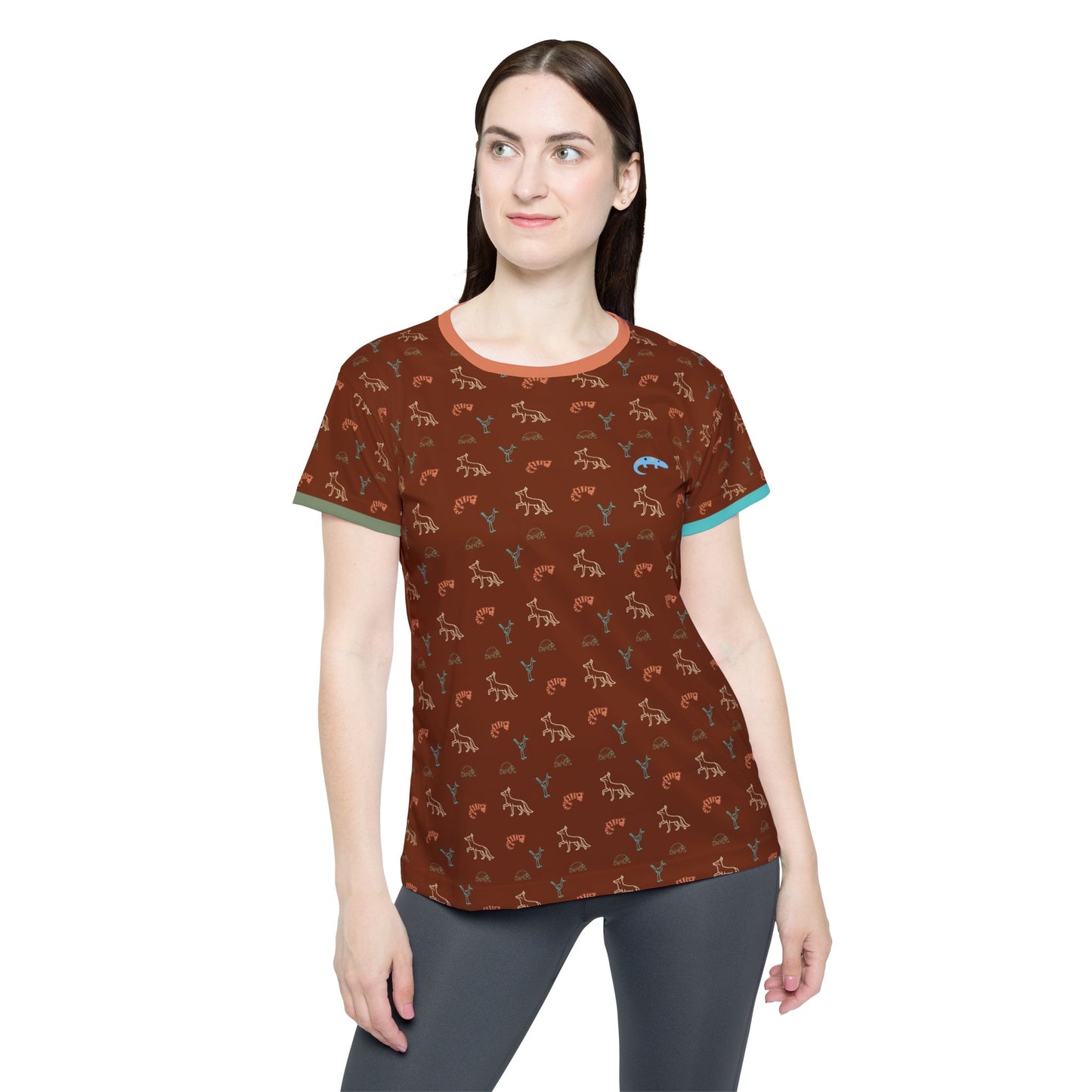 Arroyo  - Women's Athletic Tee - Red Clay