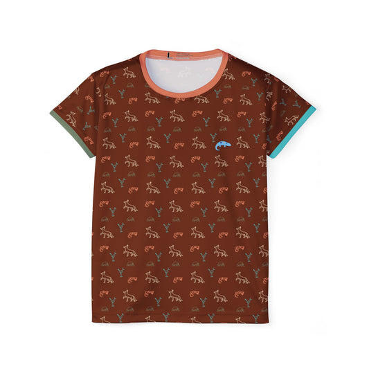 Arroyo  - Women's Athletic Tee - Red Clay