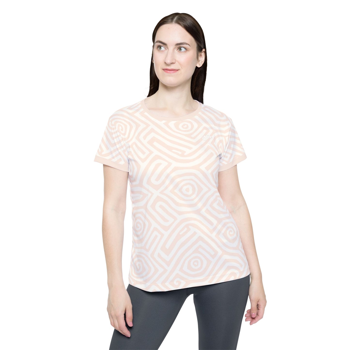Pink Shell - Women's Athletic Tee