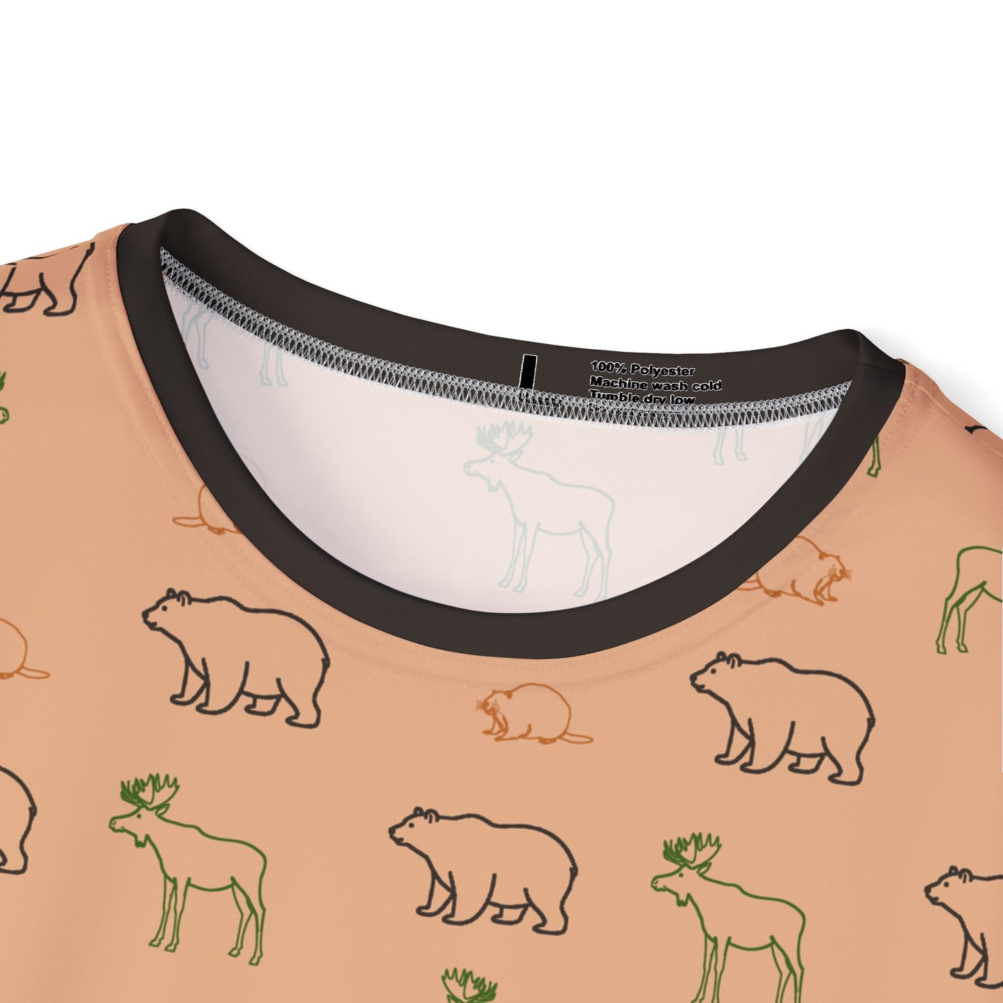 The North - Men's Athletic Tee - Bark