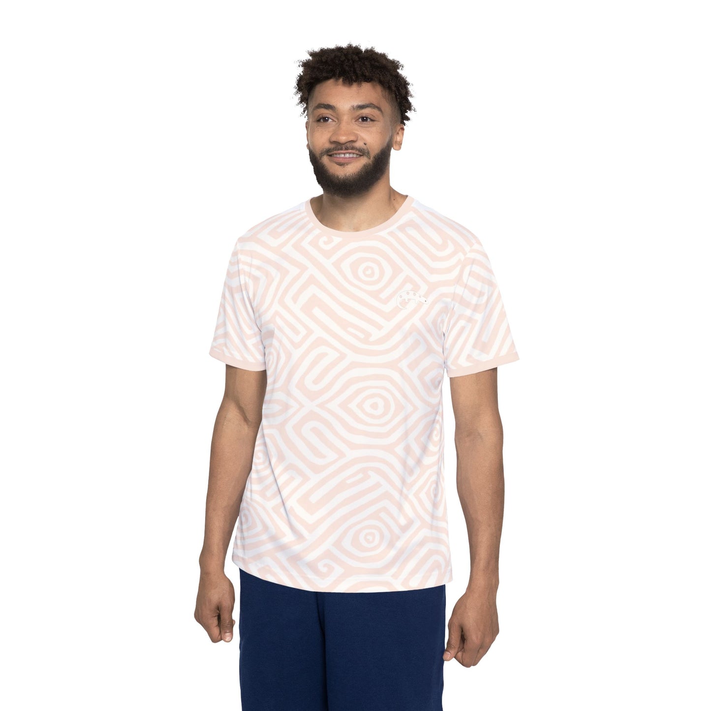 Pink Shell - Men's Athletic Tee