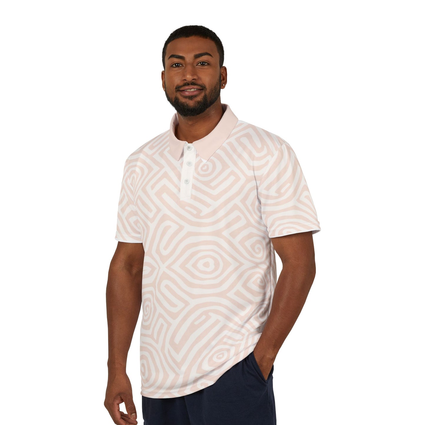 Pink Shell - Unisex Polo Shirt