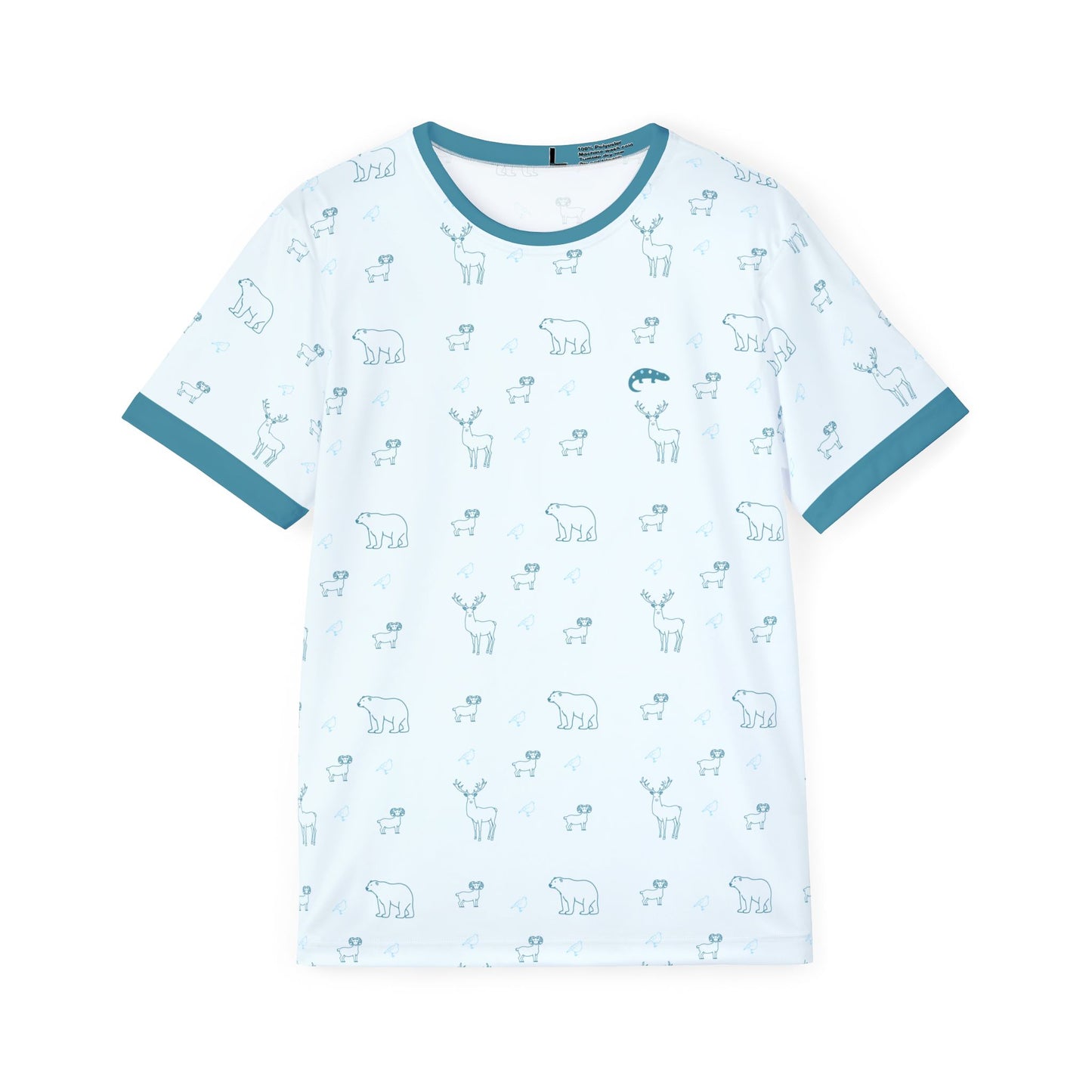 Frozen Tundra- Men's Athletic Tee - Snow