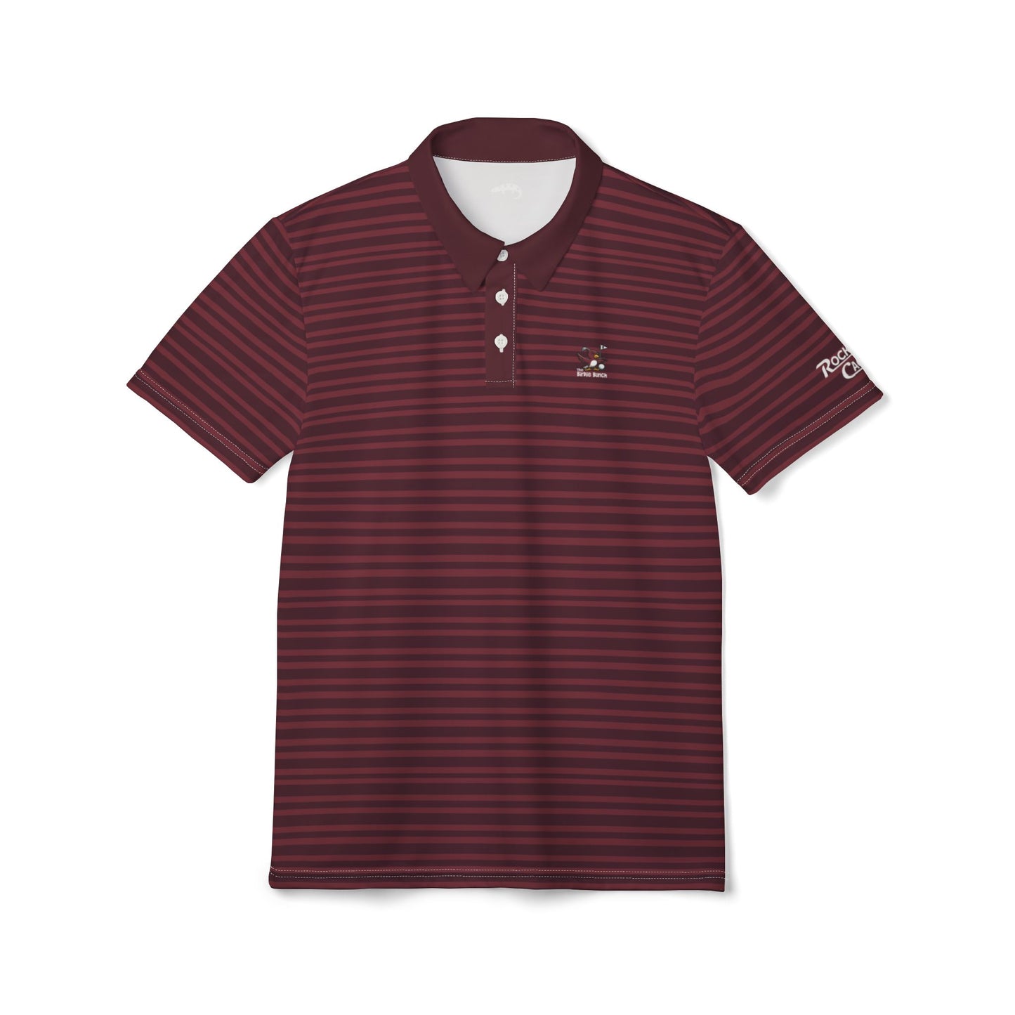 The Birdie Bunch '26 - Unisex Polo Shirt - All Maroon